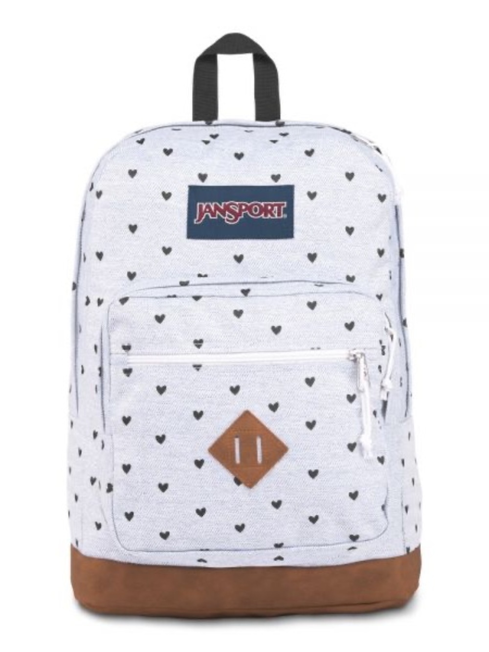 JanSport City View Remix Big Backpack With 15" Laptop Pocket, Tiny Hearts